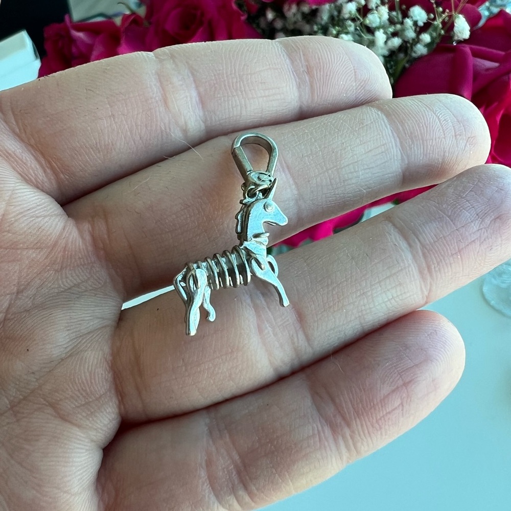 Pandora Silver Unicorn Charm - Picture 2 of 2